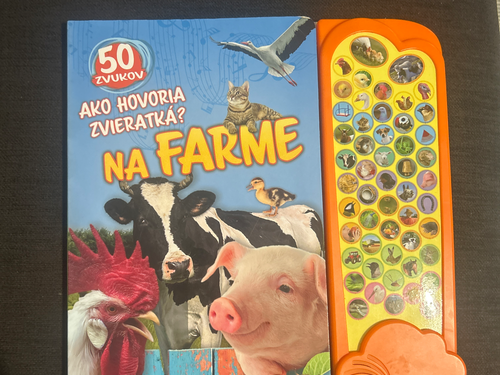 📚 Kniha so zvukmi na farme